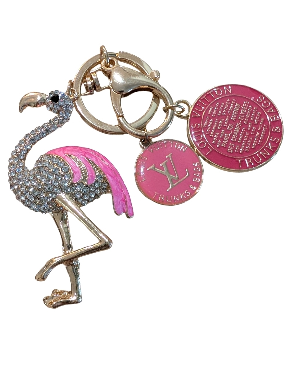 Auth Louis Vuitton Trunks & Bags Charms (2)